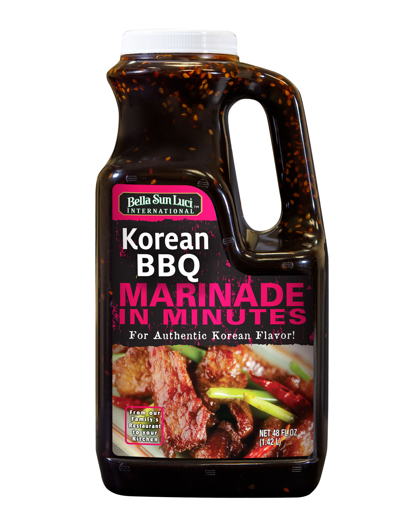 Korean BBQ Meat Marinade Retail Pack 48 oz