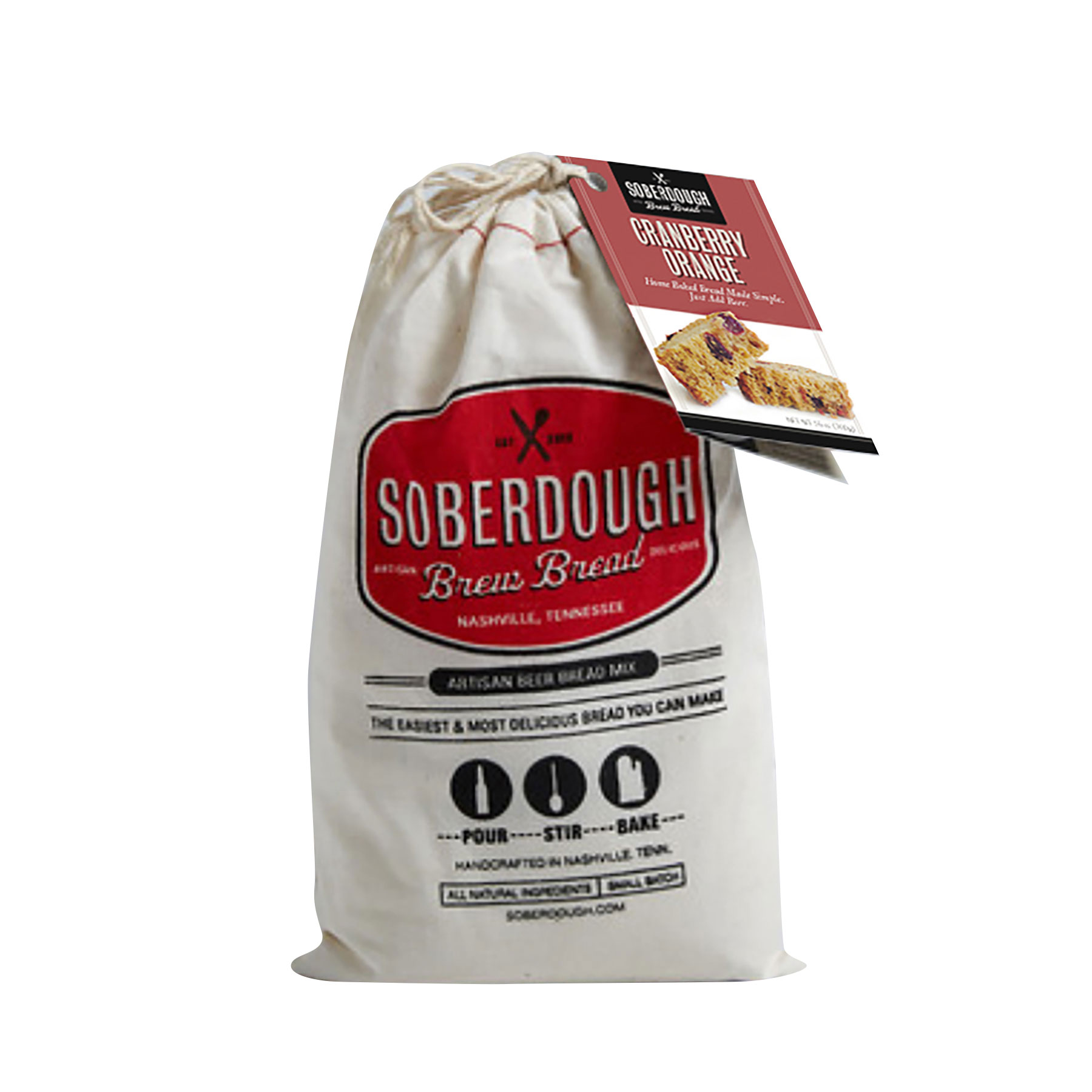 Cranberry Orange Soberdough
