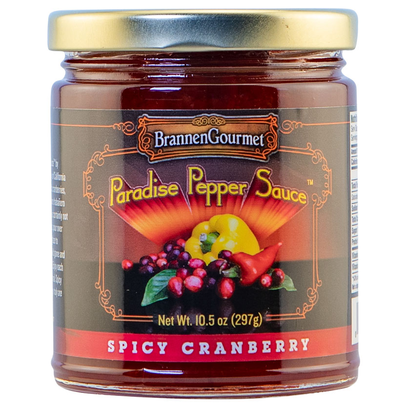 Brannen Gourmet Spicy Cranberry Paradise Pepper Sauce product image