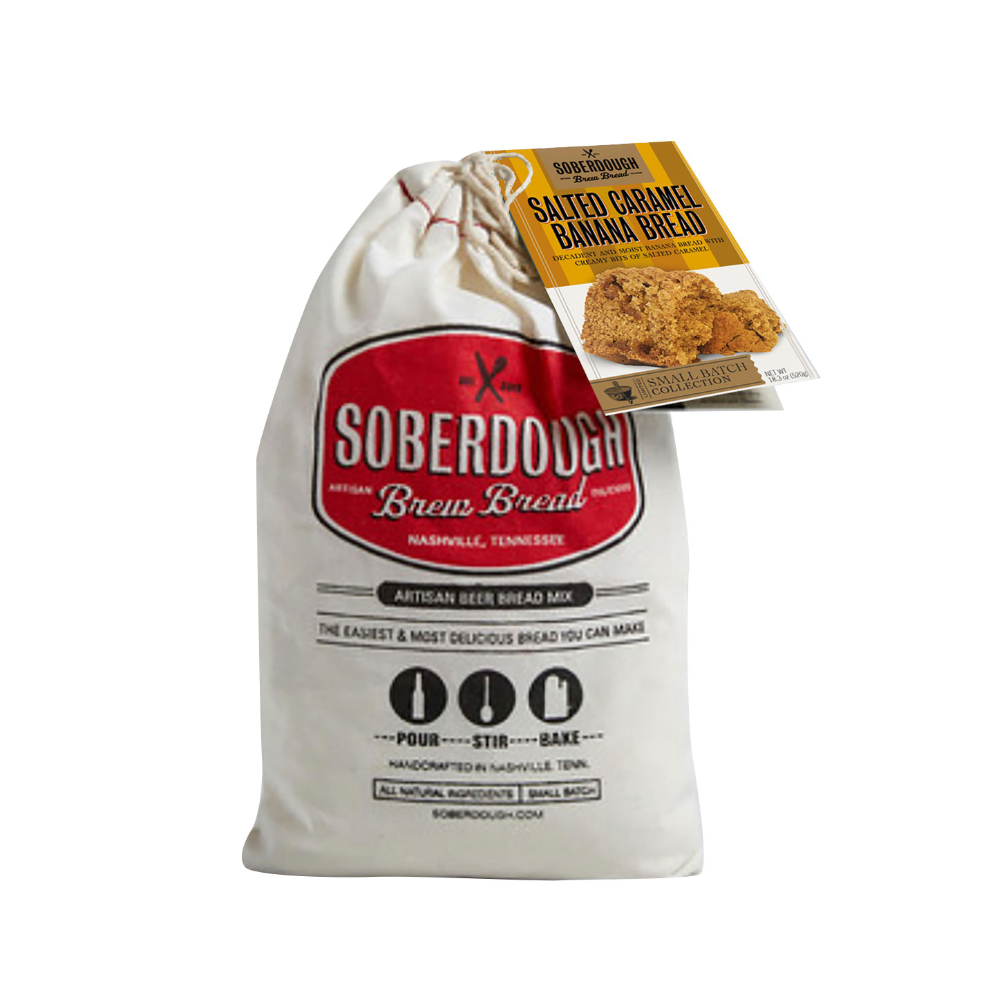Salted Caramel Banana Soberdough product image