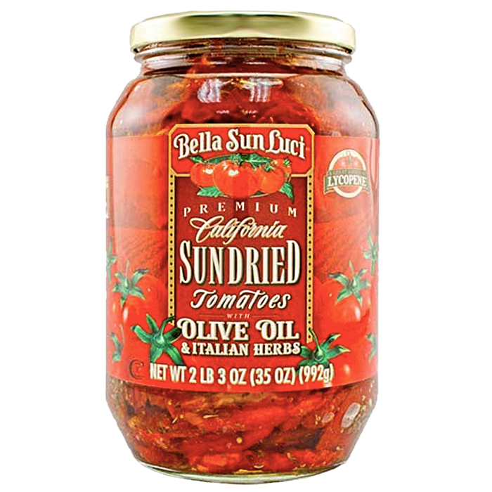 Sun Dried Tomato Halves with Olive Oil & Italian Herbs 35 oz. product image