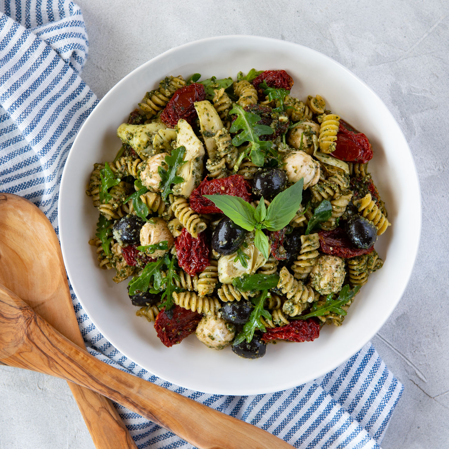 Al Fresco Sun Dried Tomato Pasta Salad