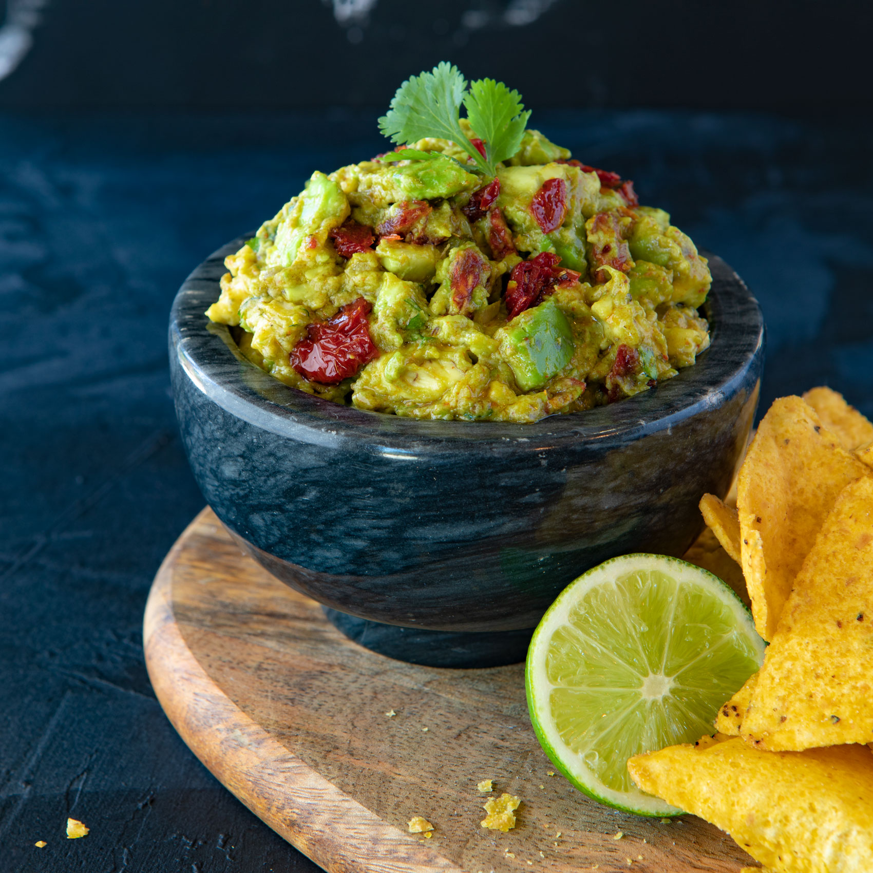 Sun Dried Tomato Guacamole