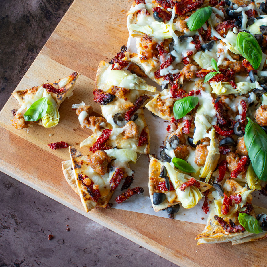Mediterranean Nachos
