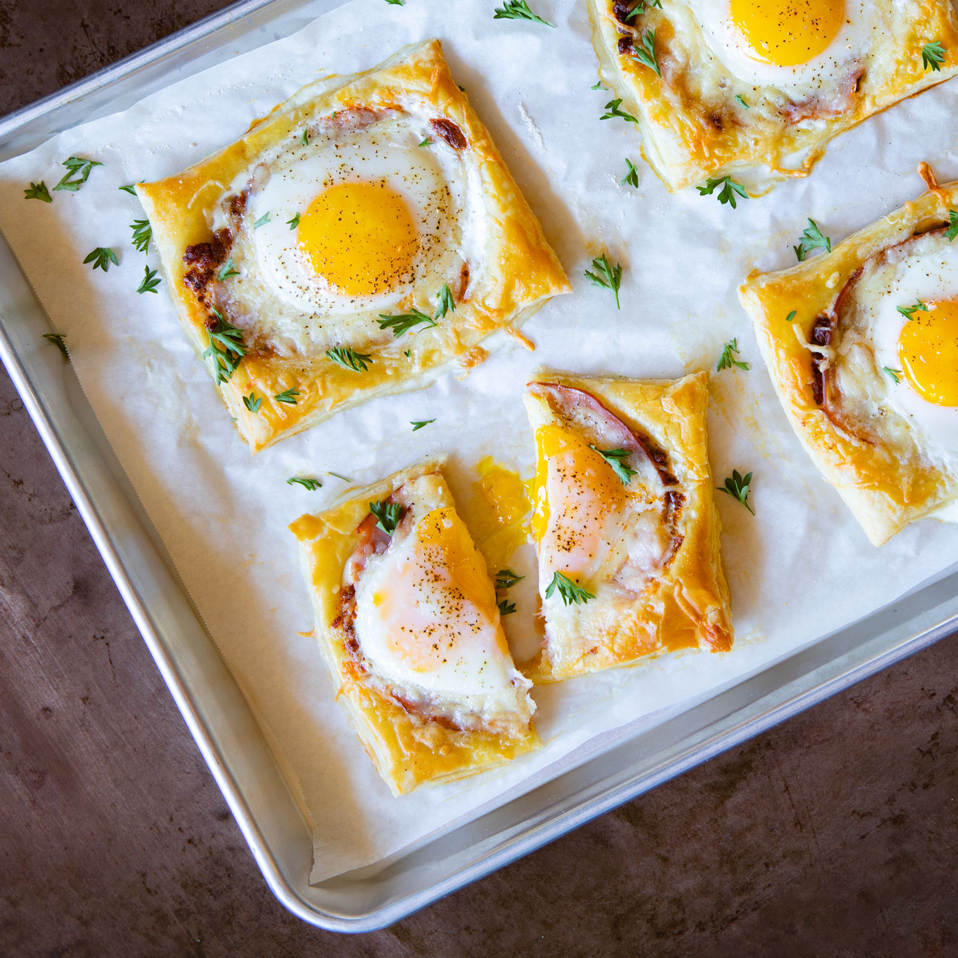 Tomato Basil Breakfast Pastry