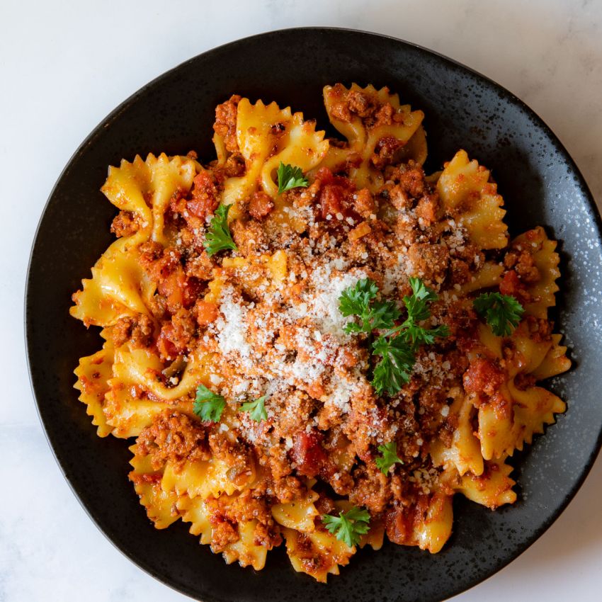 Ground Beef Pasta Recipe in Tomato Sauce – Beef Ragu Pasta Recipe —  Eatwell101