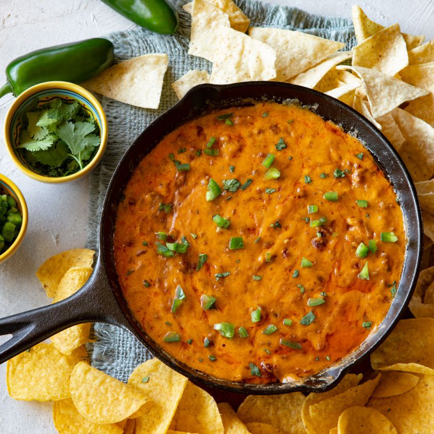 Sun Dried Tomato Chipotle Queso Dip | Bella Sun Luci