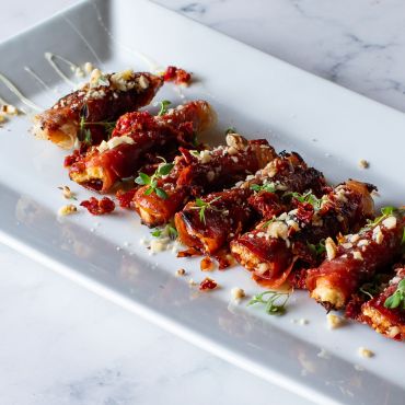 Crispy Prosciutto Wrapped Boursin 