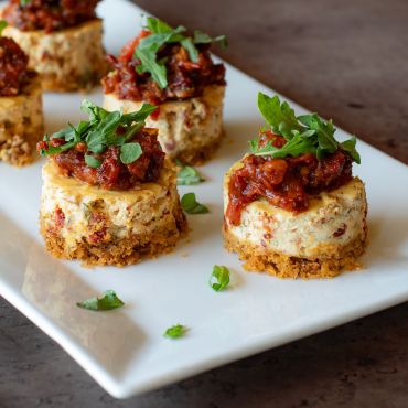 Gusto della Vita Ricotta and Goat Cheese Mini Towers 