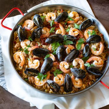 Sun Dried Tomato Paella 