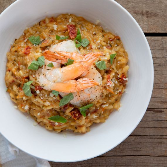 Sun Dried Tomato Shrimp Risotto Bella Sun Luci